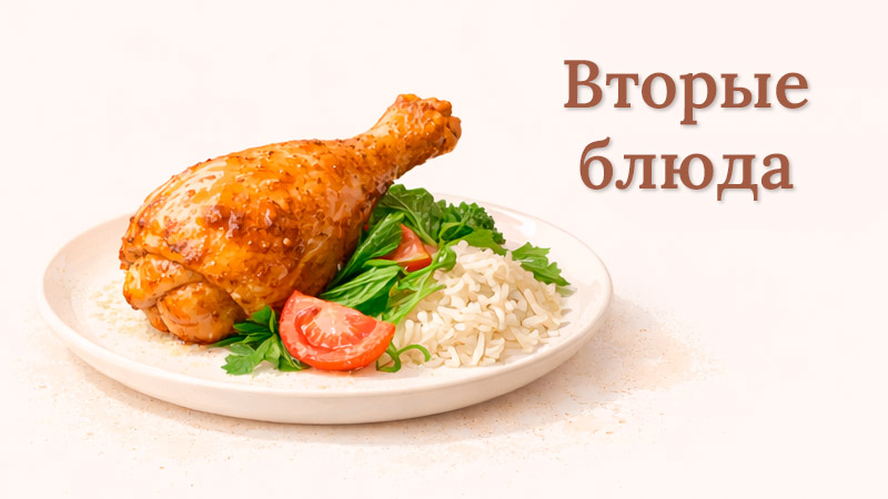 Вторые блюда